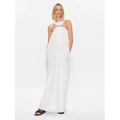 Zdjęcie Fabiana Filippi Sukienka letnia ABD273B590 Biały Relaxed Fit