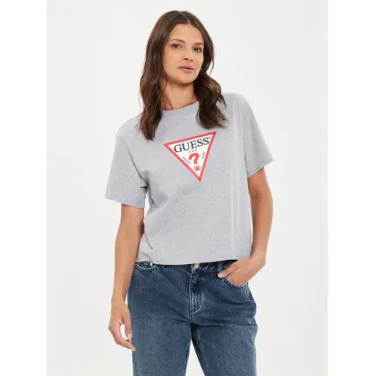 Zdjęcie Guess Jeans T-Shirt W4YI73 K8HM0 Szary Boxy Fit