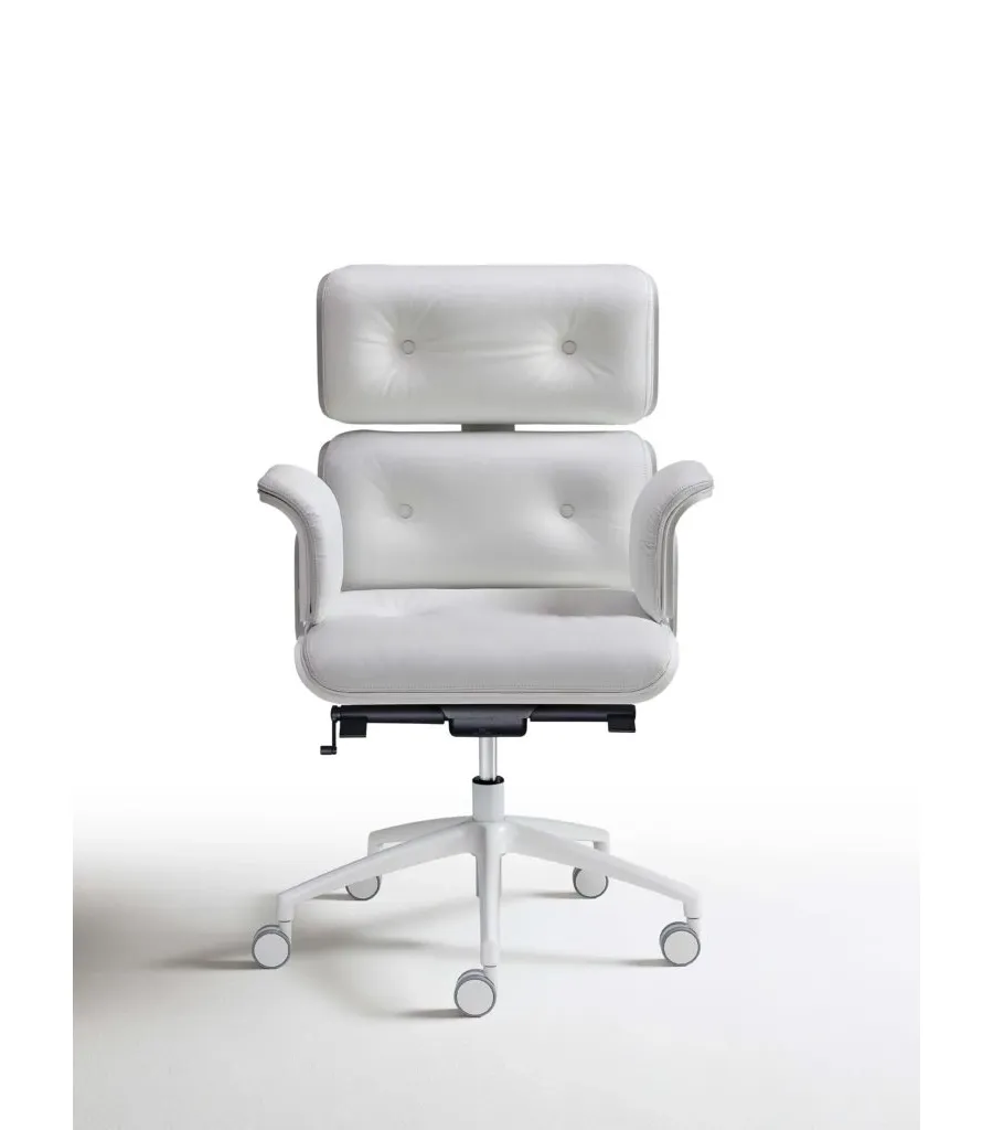 obrazek 4 Piękny skórzany fotel do stylowego wnętrza – wersja chrome