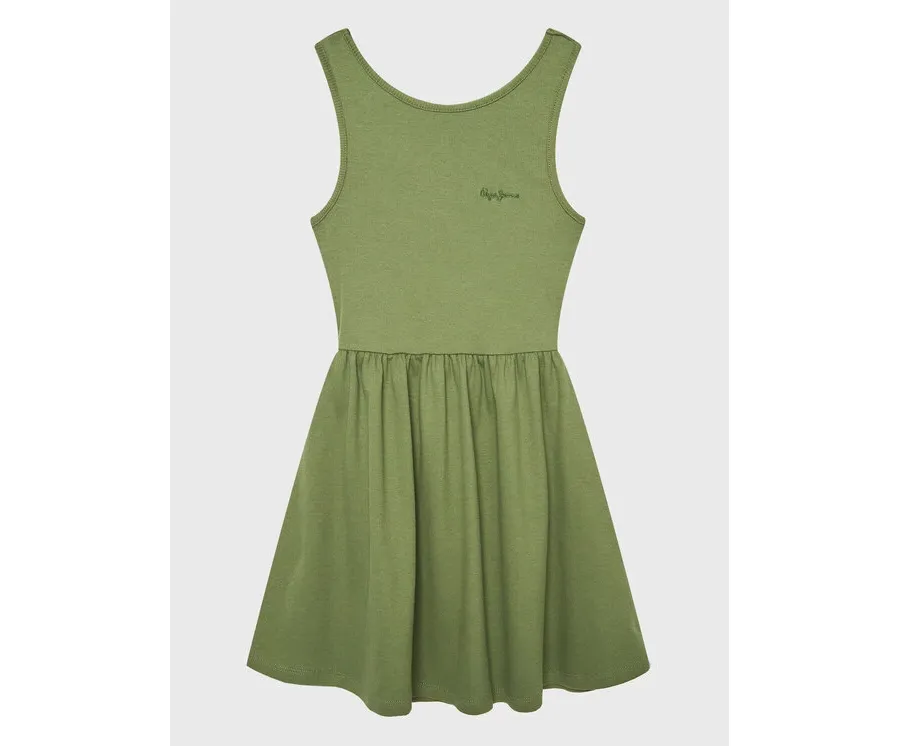 obrazek 1 Pepe Jeans Sukienka codzienna Godivay PG951588 Zielony Regular Fit