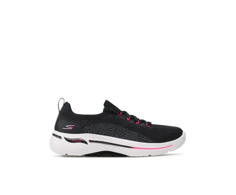 obrazek 1 Skechers Sneakersy Go Walk Arch Fit 124863/BKHP Czarny