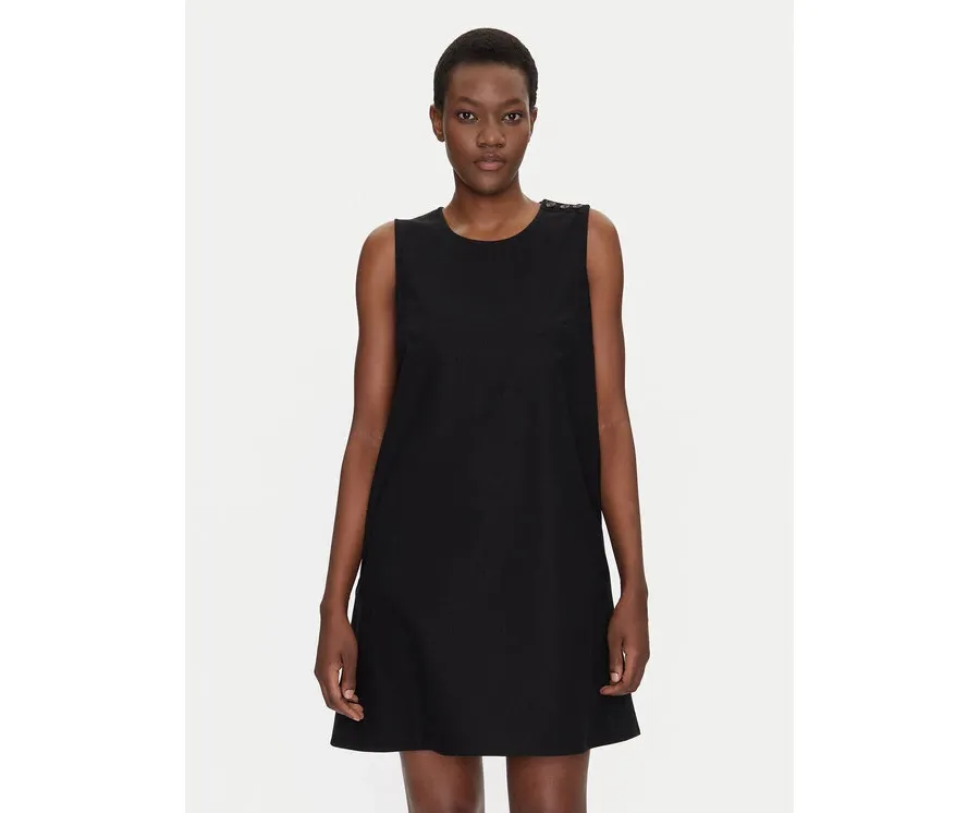 obrazek 1 Barbour Sukienka codzienna Lucy LDR0908BK11 Czarny Regular Fit