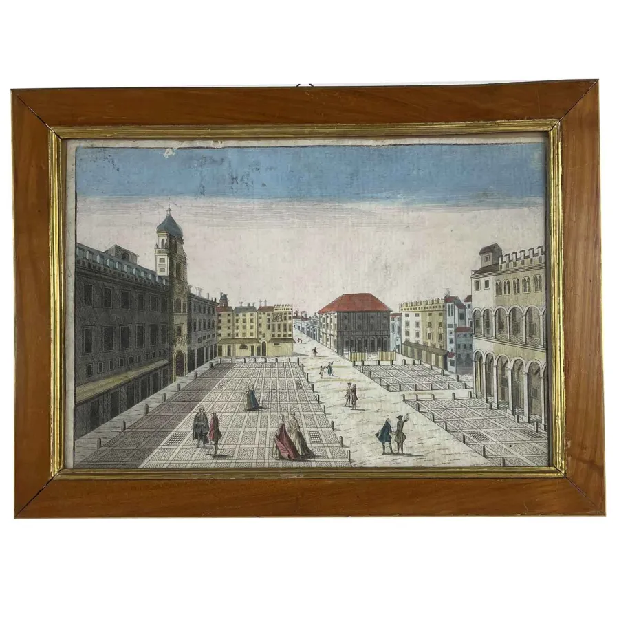 obrazek 4 Widoki architektoniczne Remondini Bassano około 1770 r