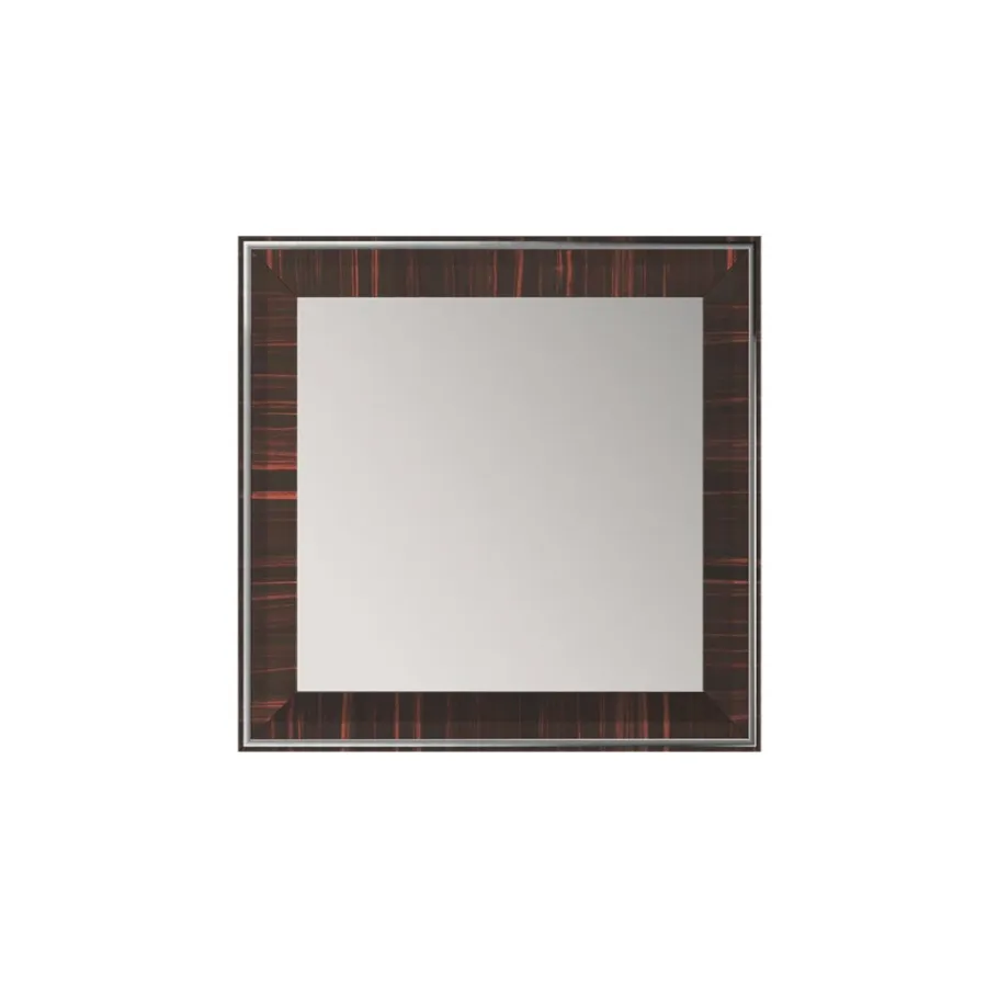 obrazek 1 Eleganckie modernistyczne lustro w ramie - prosto z Włoch