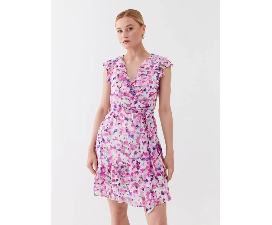 obrazek 1 DKNY Sukienka codzienna DD3AI622 Różowy Regular Fit
