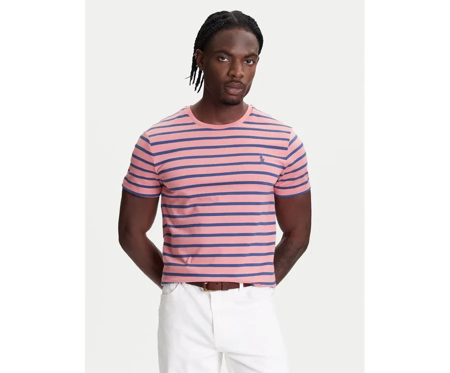 obrazek 1 Polo Ralph Lauren T-Shirt 710938134010 Czerwony Custom Slim Fit