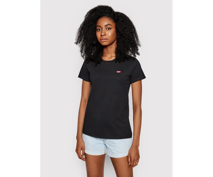 obrazek 1 Levi's® T-Shirt Perfect Tee 39185-0008 Czarny Regular Fit