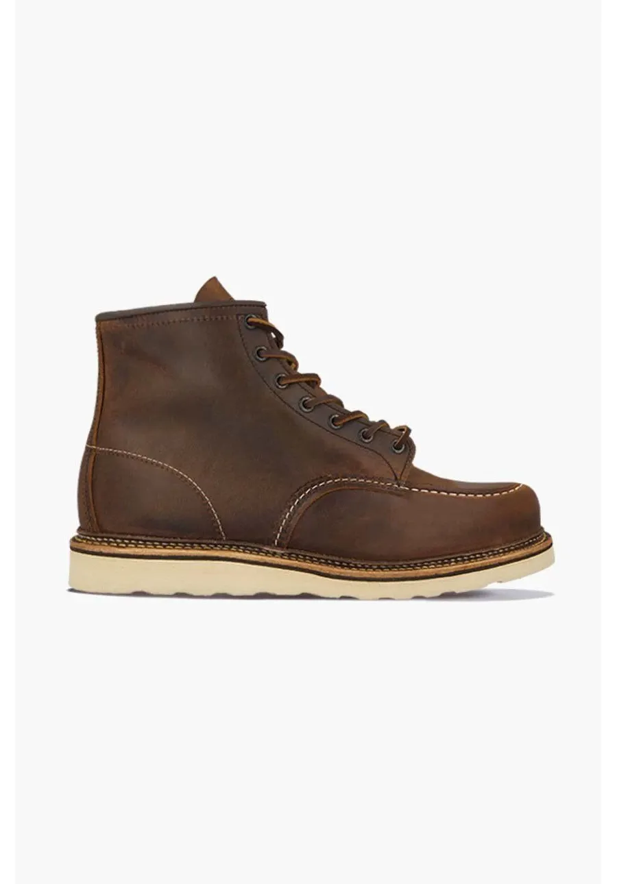 obrazek 1 Red Wing Classic Moc Toe buty wysokie kolor brązowy 1907.Leather