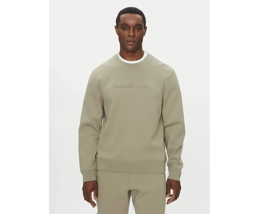 obrazek 1 Michael Kors Bluza CF4528J5MF Beżowy Regular Fit