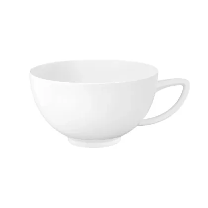 Zdjęcie Luksusowa biała porcelanowa filiżanka do herbaty o nowoczesnym ponadczasowym kształcie - Tettau