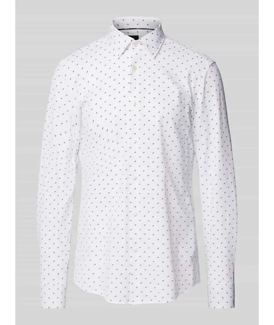 obrazek 1 Koszula biznesowa o kroju slim fit z listwą guzikową