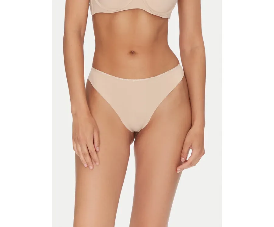 obrazek 1 Tommy Hilfiger Stringi UW0UW05214 Beżowy