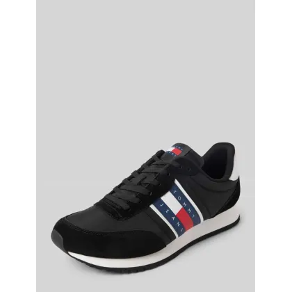 Zdjęcie Sneakersy z mieszanki skóry model ‘RUNNER’