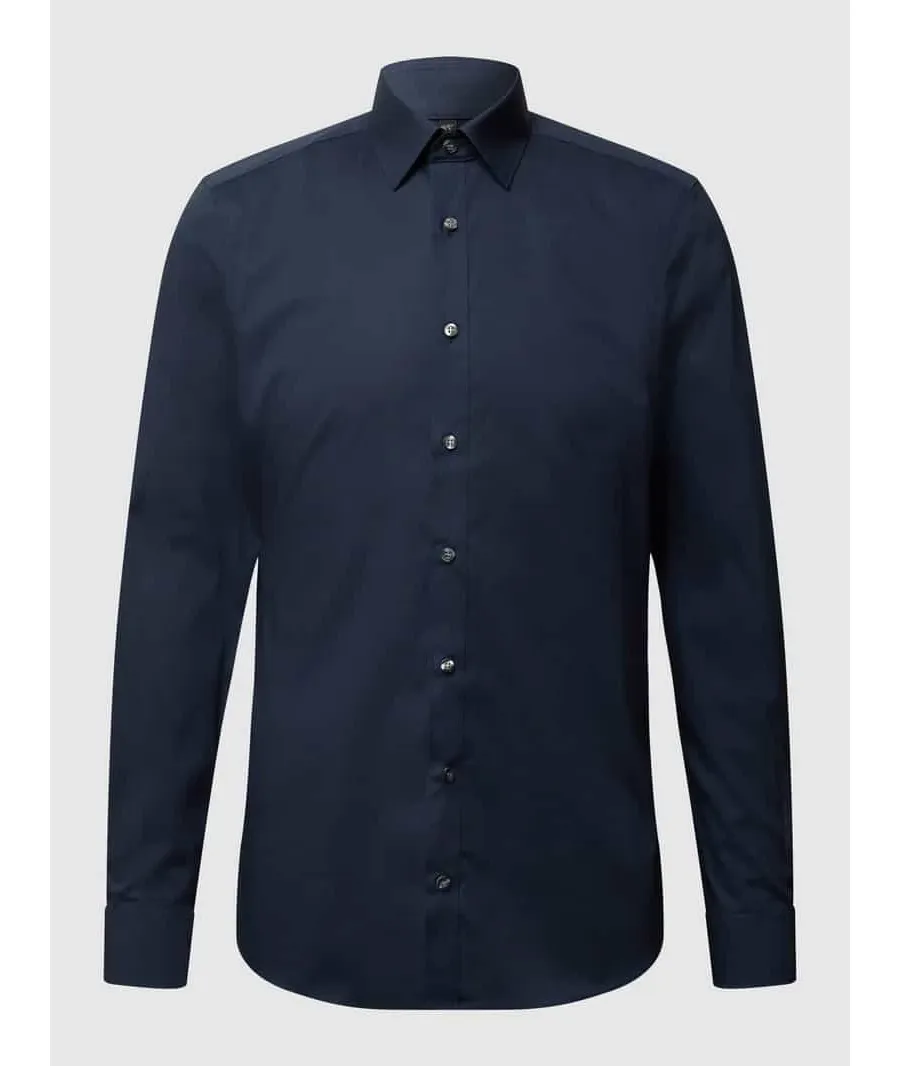 obrazek 1 Koszula biznesowa o kroju slim fit z popeliny