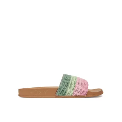 Zdjęcie Roxy Klapki ARJL101232 Zielony