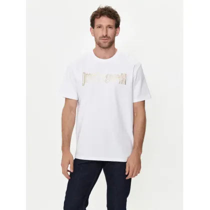 Zdjęcie Just Cavalli T-Shirt 76OAHG15 Biały Regular Fit