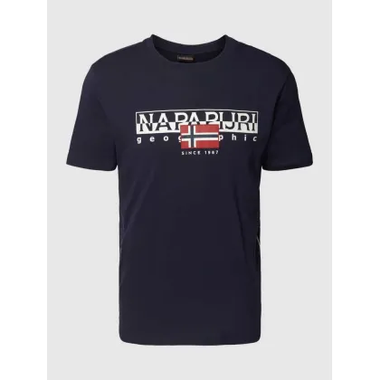 Zdjęcie T-shirt z nadrukiem z logo model ‘AYLMER’