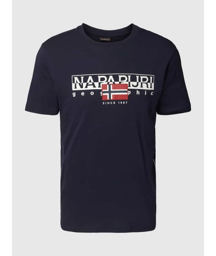 obrazek 1 T-shirt z nadrukiem z logo model ‘AYLMER’
