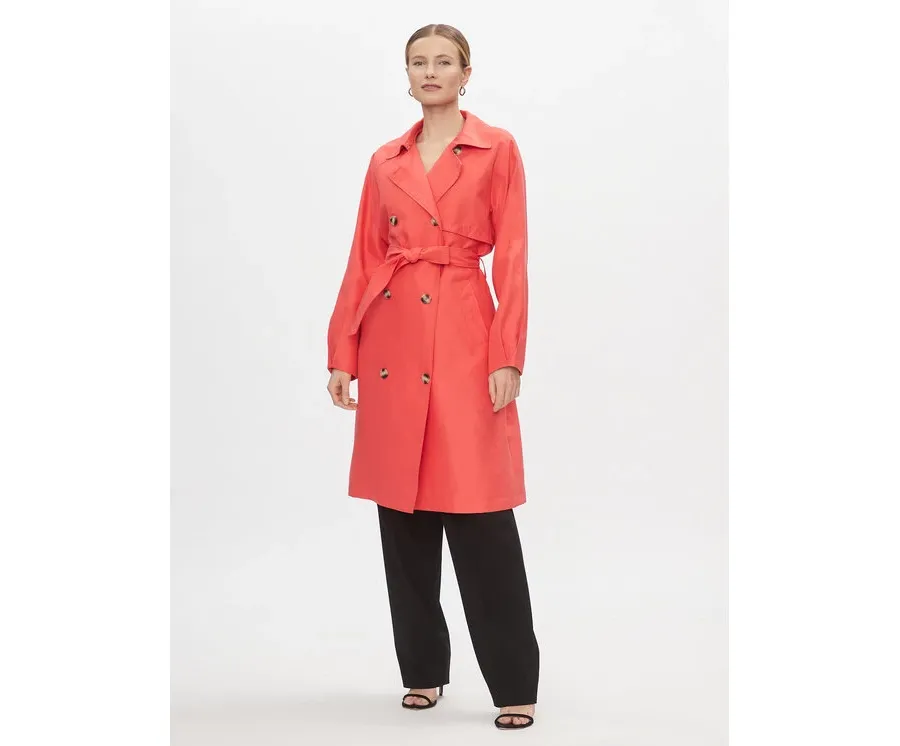 obrazek 1 Vero Moda Trencz Doreen 10301287 Różowy Regular Fit