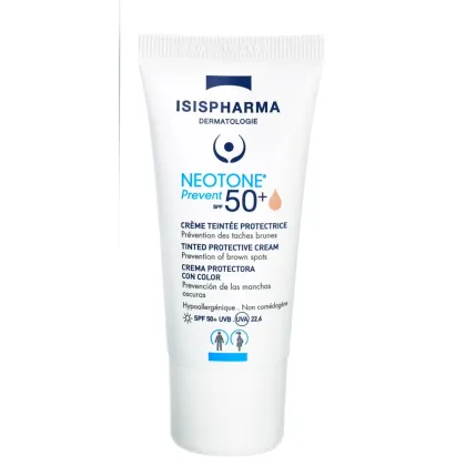 Zdjęcie Isispharma Neotone Prevent SPF50+ - Ochronny krem tonujący średnie zabarwienie 30ml Medium Light 30 ml