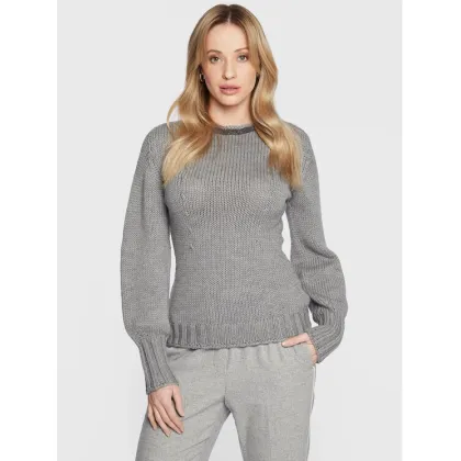 Zdjęcie Fabiana Filippi Sweter MAD222W109 Szary Regular Fit