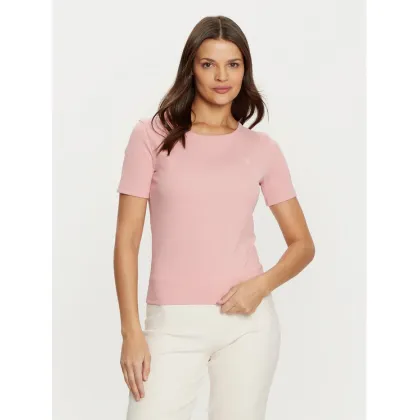 Zdjęcie Guess T-Shirt V5RI04 KCLH0 Różowy Regular Fit
