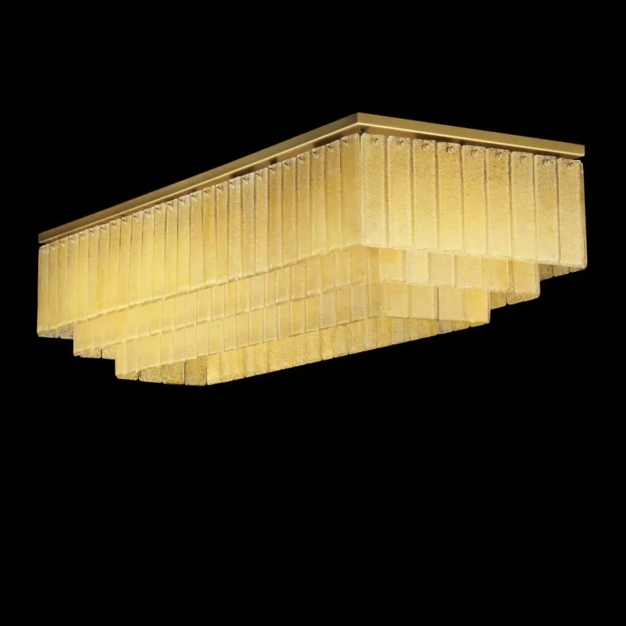 obrazek 5 Elegancka lampa sufitowa wykonana ręcznie ze szkła murano - prosto z Włoch