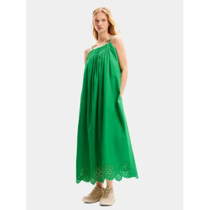 Zdjęcie Desigual Sukienka letnia Porland 24SWVW21 Zielony Loose Fit