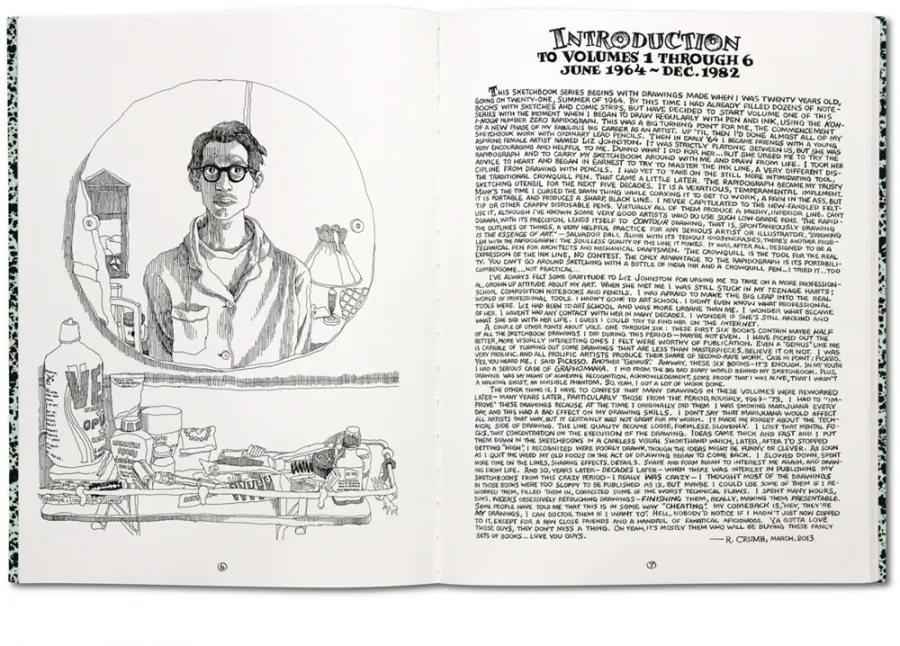obrazek 6 Książka Robert Crumb. Szkicowniki 1964–1982 - Taschen