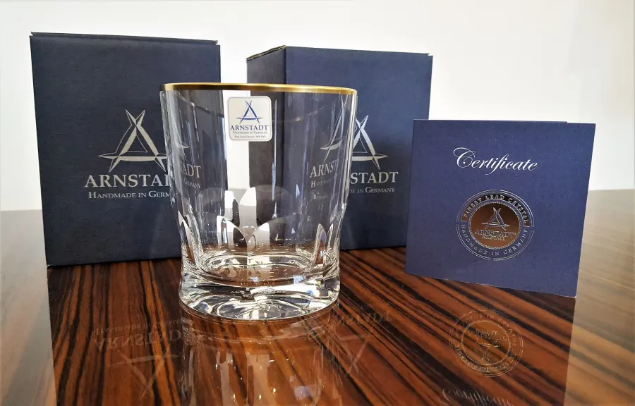 obrazek 6 Elegancka szklanka do whisky - Kryształowy wyrób