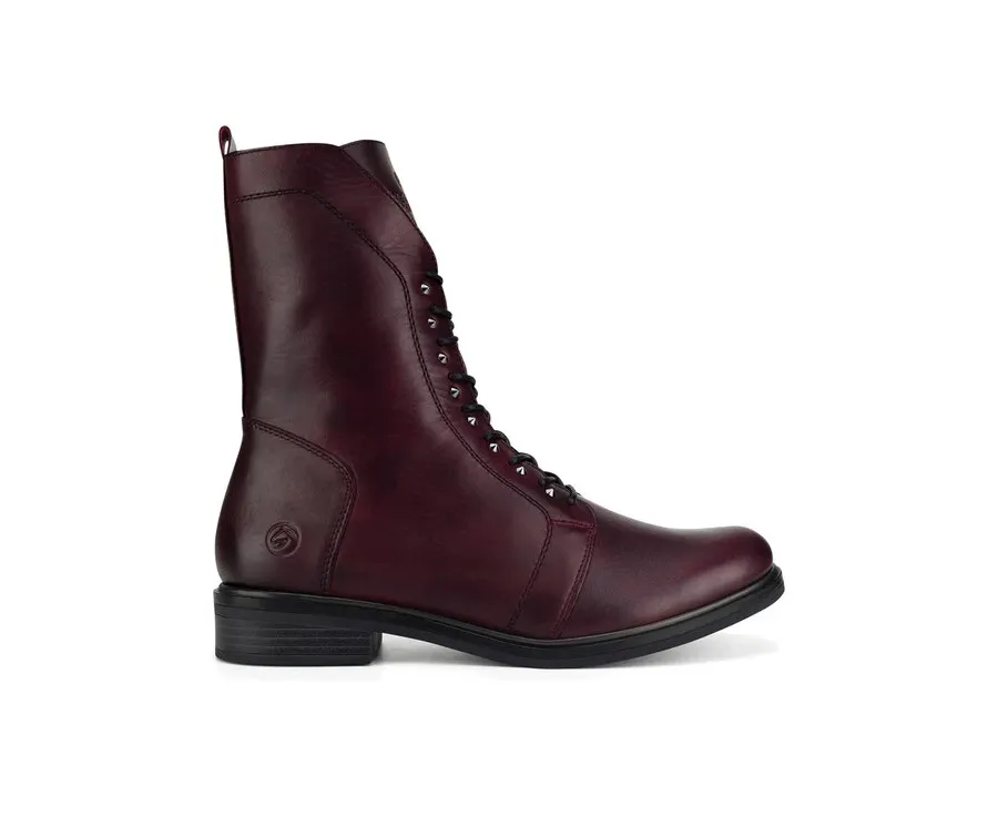 obrazek 1 Remonte Botki D8380-35 Bordowy