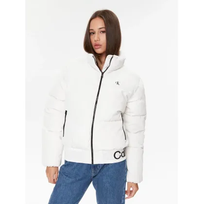 Zdjęcie Calvin Klein Jeans Kurtka zimowa J20J222334 Biały Relaxed Fit