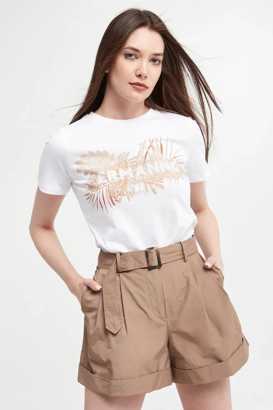 obrazek 1 T-shirt damski ERMANNO FIRENZE Ermanno Firenze