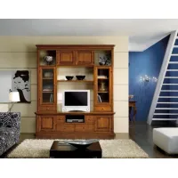 Picture Bookcase with 6 doors and 6 drawers complete with 5 shelves - Zanini