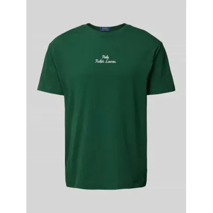 Zdjęcie T-shirt o kroju regular fit z wyhaftowanym logo