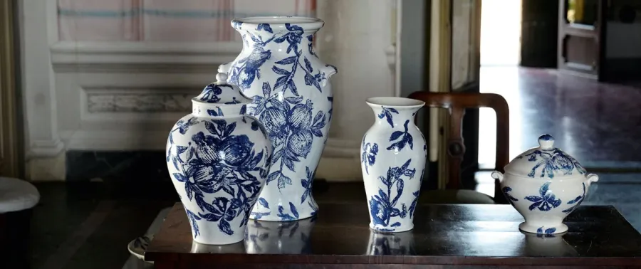 obrazek 2 Cudny ceramiczny talerz w stylu klasycznym - Virginia Casa