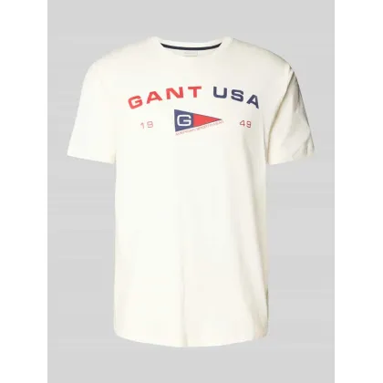 Zdjęcie T-shirt z detalami z logo