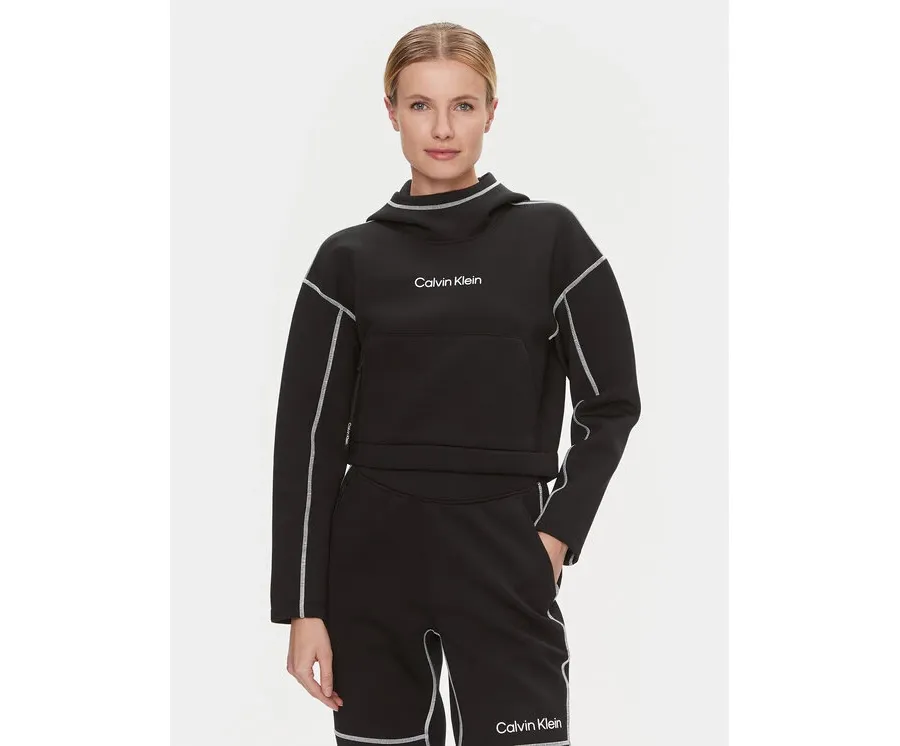 obrazek 1 Calvin Klein Performance Bluza 00GWF3W325 Czarny Relaxed Fit