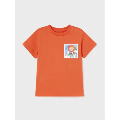 Zdjęcie Mayoral T-Shirt 1019 Pomarańczowy Regular Fit