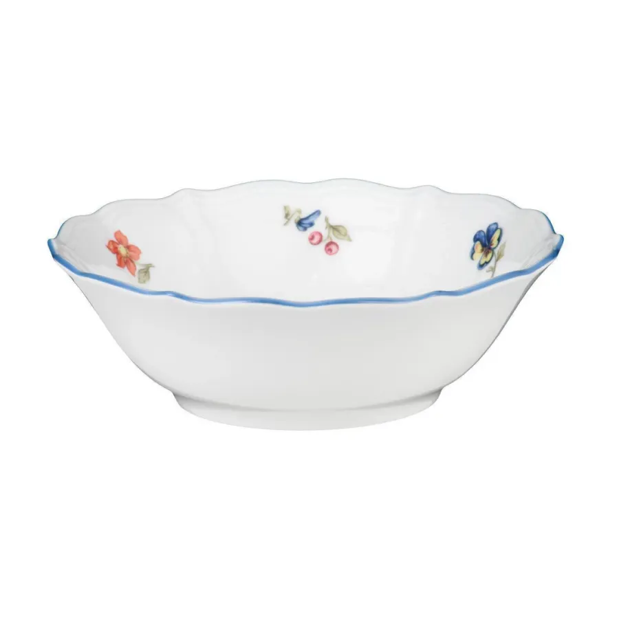 obrazek 1 Okrągła porcelanowa miska deserowa 15,5 cm zdobiona kwiatowym motywem – Seltmann Weiden