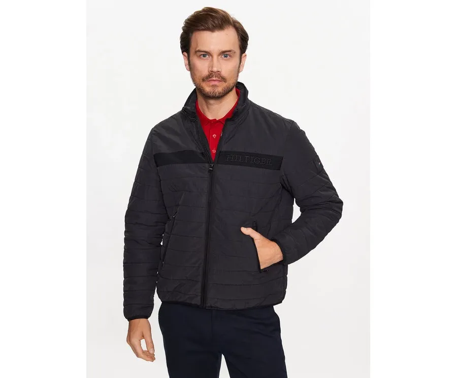 obrazek 1 Tommy Hilfiger Kurtka przejściowa MW0MW31638 Czarny Regular Fit