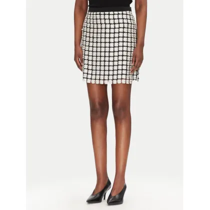 Zdjęcie Bruuns Bazaar Spódnica ołówkowa Aluma BBW4527 Écru Slim Fit