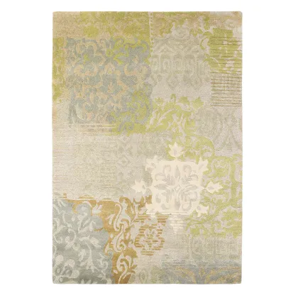 Picture Luxurious green and beige carpet with ornaments - YARA VENICE 196207