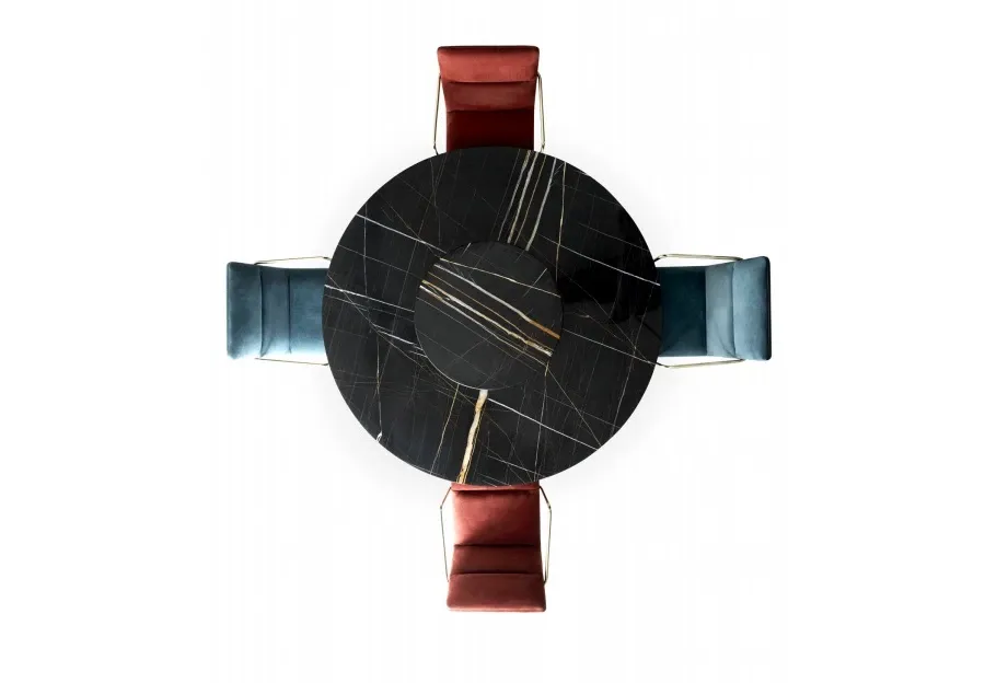 obrazek 2 Unikatowy, okrągły stół do nowoczesnych wnętrz Ø180cm - Ulivi Salotti