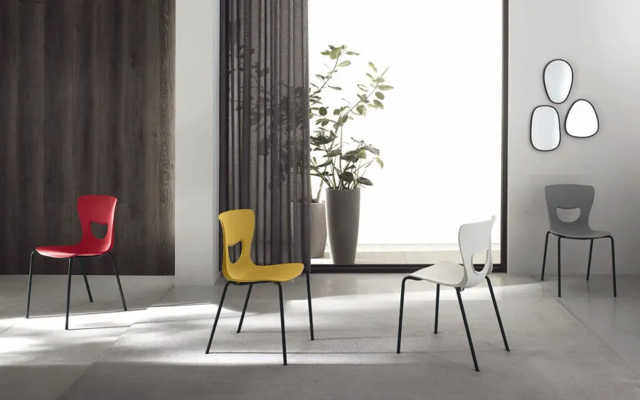 obrazek 2 Luksusowe krzesło do salonu w stylu designerskim – Zamagna Italia