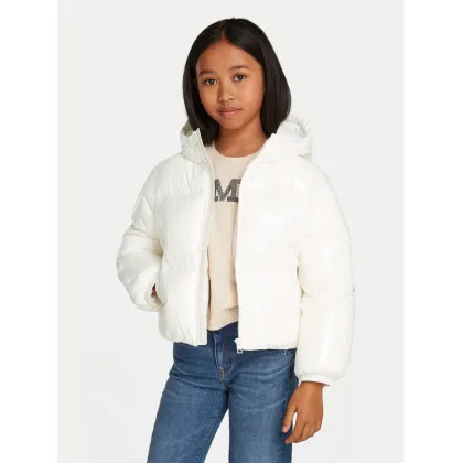 Zdjęcie Tommy Hilfiger Kurtka puchowa New York KG0KG08496 Écru Regular Fit