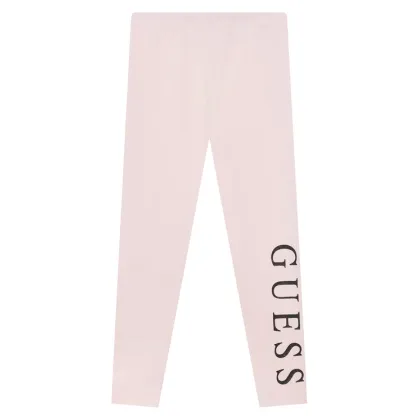 Zdjęcie Guess Legginsy J93B11 J1314 Różowy Slim Fit