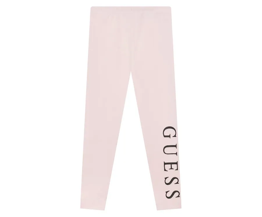 obrazek 1 Guess Legginsy J93B11 J1314 Różowy Slim Fit