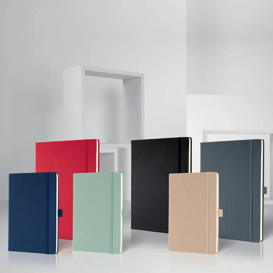 obrazek 9 Elegancki notes A4 w linie na upominek