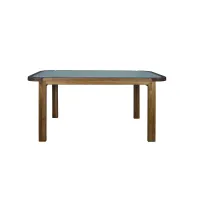 Zdjęcie Stylowy prostokątny stół do jadalni lub na zewnątrz Dual